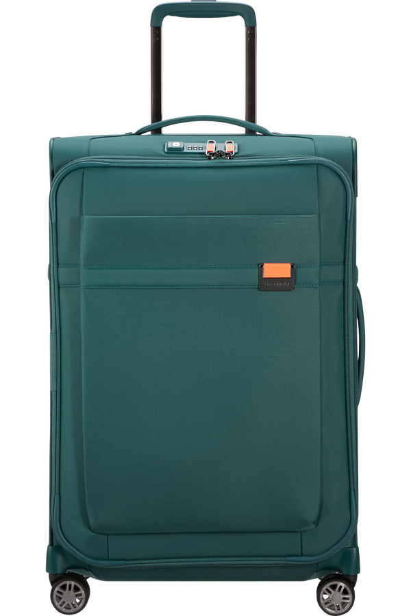 Samsonite Airea Spinner Expandable 67cm  Northern Blue/Orange