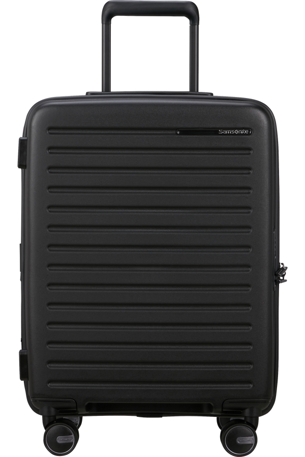 Samsonite Restackd Spinner Expandable 55cm  Zwart