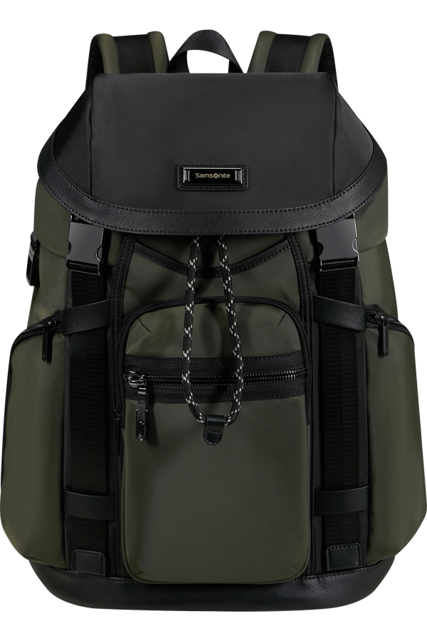 Samsonite Relyon Backpack M 15.6'' with flap  Groen