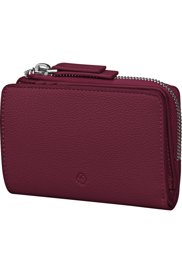 Samsonite Brightbeyond Slg 360 - L W 8cc+Zip Ext  Garnet Red