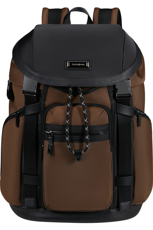 Samsonite Relyon Backpack M 15.6'' with flap  Bruin